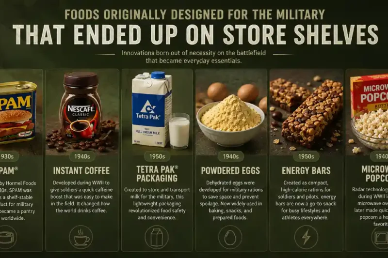 How Military Food Science Built the Grocery Store